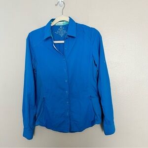 Kuhl blue long sleeve shirt size XS